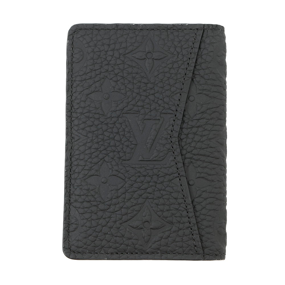 LOUIS VUITTON Organizer De Poch NoirM69044 Leather– GALLERY RARE