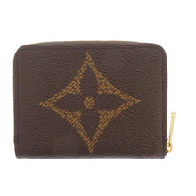 将图像加载到图库查看器中，LOUIS VUITTON Zippy Coin Purse BrownM69354 Monogram / Giant
