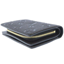 将图像加载到图库查看器中，LOUIS VUITTON Portefeuille Clare NoirM80151 Monogram Empreinte Leather
