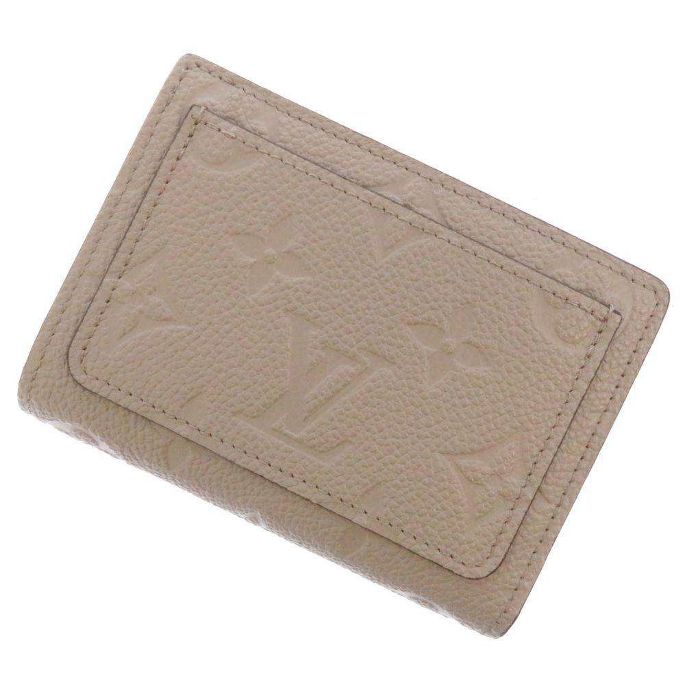 LOUIS VUITTON Portefeuille Clare TourterelleM80152 Monogram Empreinte Leather