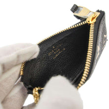 Load image into Gallery viewer, LOUIS VUITTON Pochette Cles Noir/BeigeM80885 Monogram Empreinte Leather
