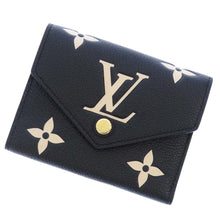 Load image into Gallery viewer, LOUIS VUITTON Portefeuille Victorine Noir/ClaimsM80968 Monogram Empreinte Leather
