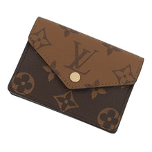 将图像加载到图库查看器中，LOUIS VUITTON Vend?me Card Holder NoirM81855 Monogram Reverse Canvas
