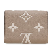 Load image into Gallery viewer, LOUIS VUITTON Portefeuille Victorine Tourterelle claimM81861 Monogram Empreinte Leather
