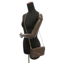 将图像加载到图库查看器中，LOUIS VUITTON Felicie Pochette FuchsiaM81896 Monogram
