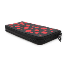 Load image into Gallery viewer, LOUIS VUITTON LV × YK Zippy Wallet Vertical NoirM81904 Monogram Empreinte Leather/Infinity Dot
