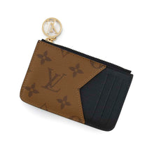 将图像加载到图库查看器中，LOUIS VUITTON Card Case Porto Cult Romy NoirM81912 Monogram Reverse Canvas
