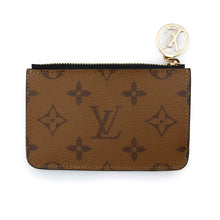 将图像加载到图库查看器中，LOUIS VUITTON Card Case Porto Cult Romy NoirM81912 Monogram Reverse Canvas
