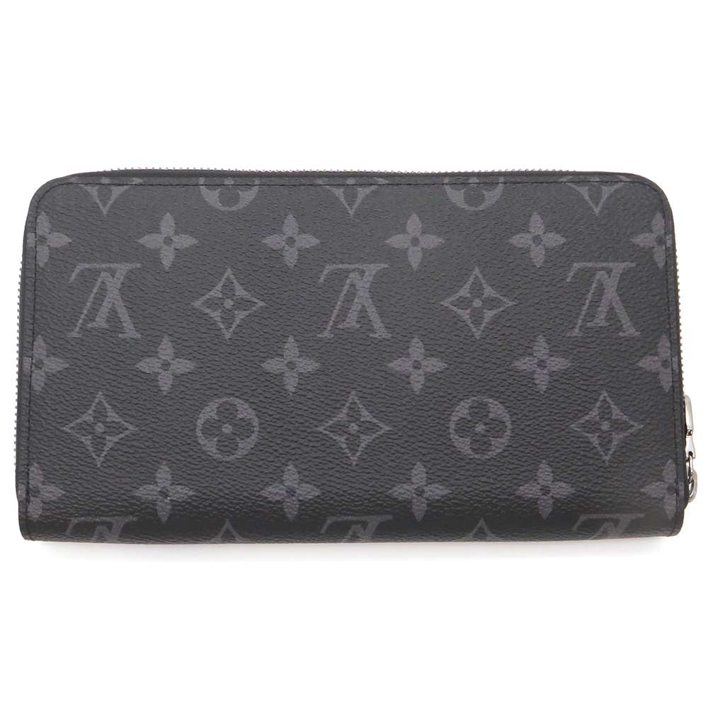 Louis Vuitton モノグラム LOUIS VUITTON ☆Zippy Organizer NM NoirM82081 Monogram Eclipse