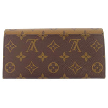 将图像加载到图库查看器中，LOUIS VUITTON Portefeuille Emilie NoirM82157 Monogram/Monogram Reverse Canvas
