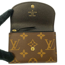 将图像加载到图库查看器中，LOUIS VUITTON Rosalie Coin Purse NoirM82333 Monogram/Monogram Reverse Canvas
