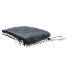 将图像加载到图库查看器中，LOUIS VUITTON Pochette Cles NoirN60155 Damier Graphite
