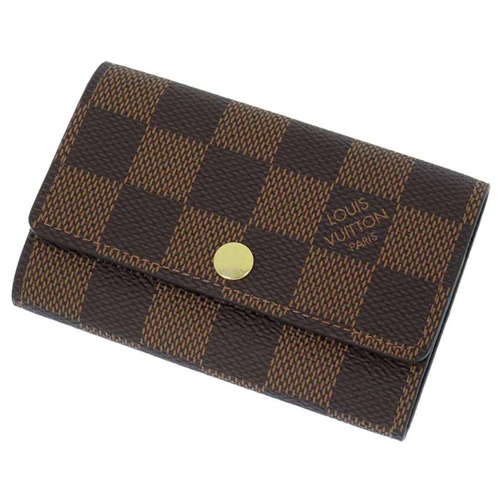 LOUIS VUITTON Multicles6 BrownN62630 Damier Ebene Canvas