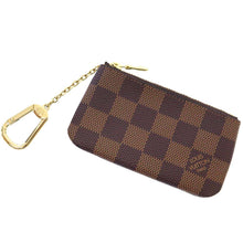 Load image into Gallery viewer, LOUIS VUITTON Pochette Cles BrownN62658 Damier Ebene Canvas
