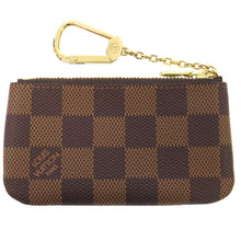 将图像加载到图库查看器中，LOUIS VUITTON Pochette Cles BrownN62658 Damier Ebene Canvas
