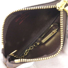 将图像加载到图库查看器中，LOUIS VUITTON Pochette Cles BrownN62658 Damier Ebene Canvas
