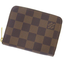 Load image into Gallery viewer, LOUIS VUITTON Zippy / Coin Purse BrownN63070 Damier Ebene Canvas
