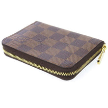 Load image into Gallery viewer, LOUIS VUITTON Zippy / Coin Purse BrownN63070 Damier Ebene Canvas
