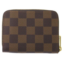 Load image into Gallery viewer, LOUIS VUITTON Zippy / Coin Purse BrownN63070 Damier Ebene Canvas
