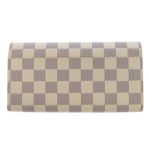 Load image into Gallery viewer, LOUIS VUITTON Portefeuille Sarah BeigeN63208 Damier Azur
