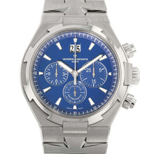 Load image into Gallery viewer, VACHERON CONSTANTIN Overseas Chronograph W42mm Stainless Steel Blue Dial 49150/B01A-9745
