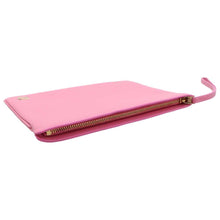 Load image into Gallery viewer, Delvaux Delvaux Mini Clutch Bag Pink Leather
