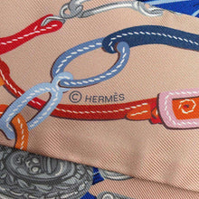 Load image into Gallery viewer, HERMES Twilly Ma Le and Bag Charm Brides et Gris Gri Rose Pood/Bluedur/Gris Silk100%
