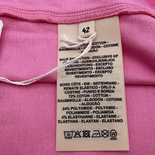 Load image into Gallery viewer, HERMES Canoe Boxy Tshirt Canoe Size 42 Pink Cotton100%
