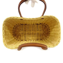 Load image into Gallery viewer, HERMES Garden Party Picnic Gold/Natural Swift Leather Straw
