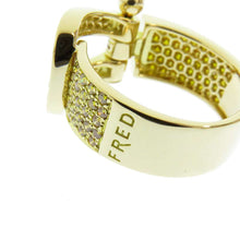 Load image into Gallery viewer, FRED force 10 ruban ring Size 54/#14 Large 4C0198 18K Yellow Gold
