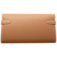 Load image into Gallery viewer, HERMES Kelly wallet Gold Epsom
