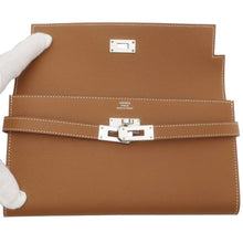 Load image into Gallery viewer, HERMES Kelly wallet Gold Epsom
