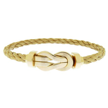 Load image into Gallery viewer, FRED Chance Infini Bracelet Size LM/17 Gold 0B0096-6B1101 18K Pink Gold
