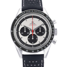 Load image into Gallery viewer, OMEGA Speedmaster Moonwatch CK2998 commemorative model W39.7mm Stainless Steel Leather Silver/Black Dial 311.32.40.30.02.001
