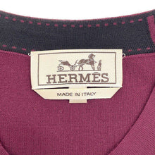 Load image into Gallery viewer, HERMES Knit sweater Size L Bordeaux Wool 100%
