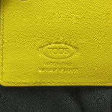 Load image into Gallery viewer, TOD’S T Timeless Leather Wallet Yellow XAWTSKB8100KETG208 Leather
