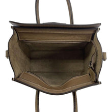 Load image into Gallery viewer, CELINE Luggage Nano Shopper Suri 189243 Leather
