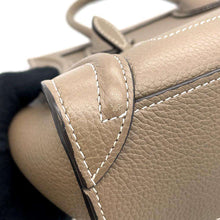Load image into Gallery viewer, CELINE Luggage Nano Shopper Suri 189243 Leather
