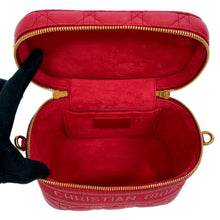 Load image into Gallery viewer, Dior DIORTRAVEL Small vanity Red S5488UNTR Lambskin

