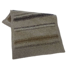 Load image into Gallery viewer, HERMES scarf fade stripe Flannel Wool 57% Cashmere24% Mohair 13% Nylon6%
