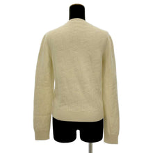 Load image into Gallery viewer, HERMES Long sleeve knit &quot;H&quot; motif Size 38 Blanc Naturel Wool 100%
