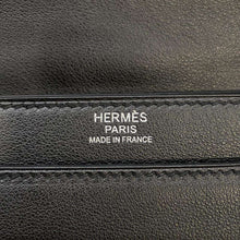 Load image into Gallery viewer, HERMES Sack HERMES2002 Shoulder Bag Size 25 Black/White/Ecru Evercolor Toile H
