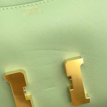 Load image into Gallery viewer, HERMES Constance3 Miroir Size Mini Vert cricket Swift Leather
