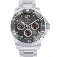 Load image into Gallery viewer, LONGINES Hydro Conquest Chronograph W43mm Stainless Steel Gray Dial L3.883.4.76.6
