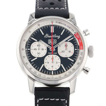 Load image into Gallery viewer, BREITLING Top Time B01 Deus W41mm Stainless Steel Leather Black/White Dial AB01765A1B1X1
