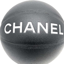 Load image into Gallery viewer, CHANEL Basketball Size 7 Black/Silver Rubber
