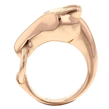 Load image into Gallery viewer, HERMES 1PD Gallop Ring Size 50/#10 18K Pink Gold
