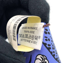 Load image into Gallery viewer, HERMES Twilly  Les Leopards Bandana Leopard・Bandana Lavender/Noir/Blanc Silk100%
