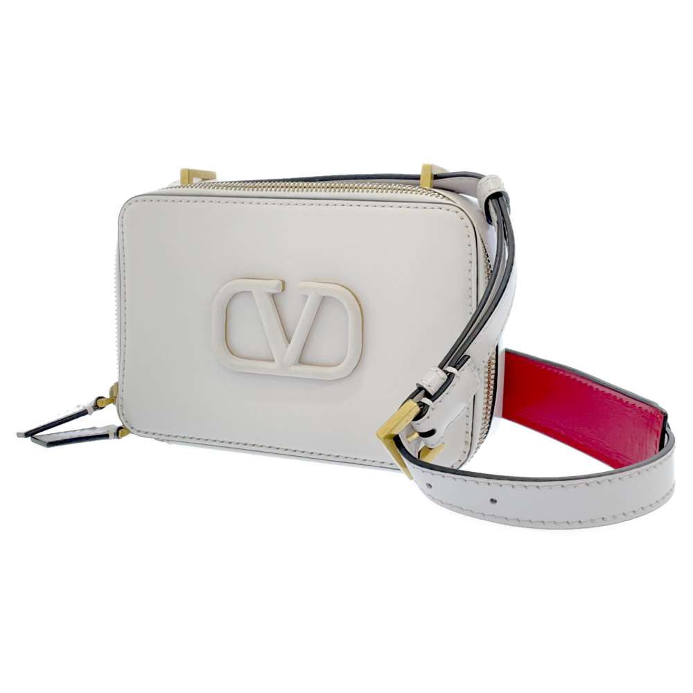 Valentino Garavani V-sling camera bag White SW0B0F19HFB001 Leather