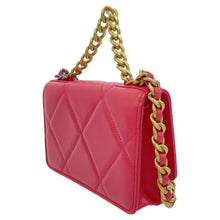 Load image into Gallery viewer, CHANEL CHANEL19 Chain wallet Pink AP0957 Lambskin
